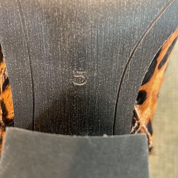 Sam Edelman leopard print booties (sz 5) - Picture 13 of 14